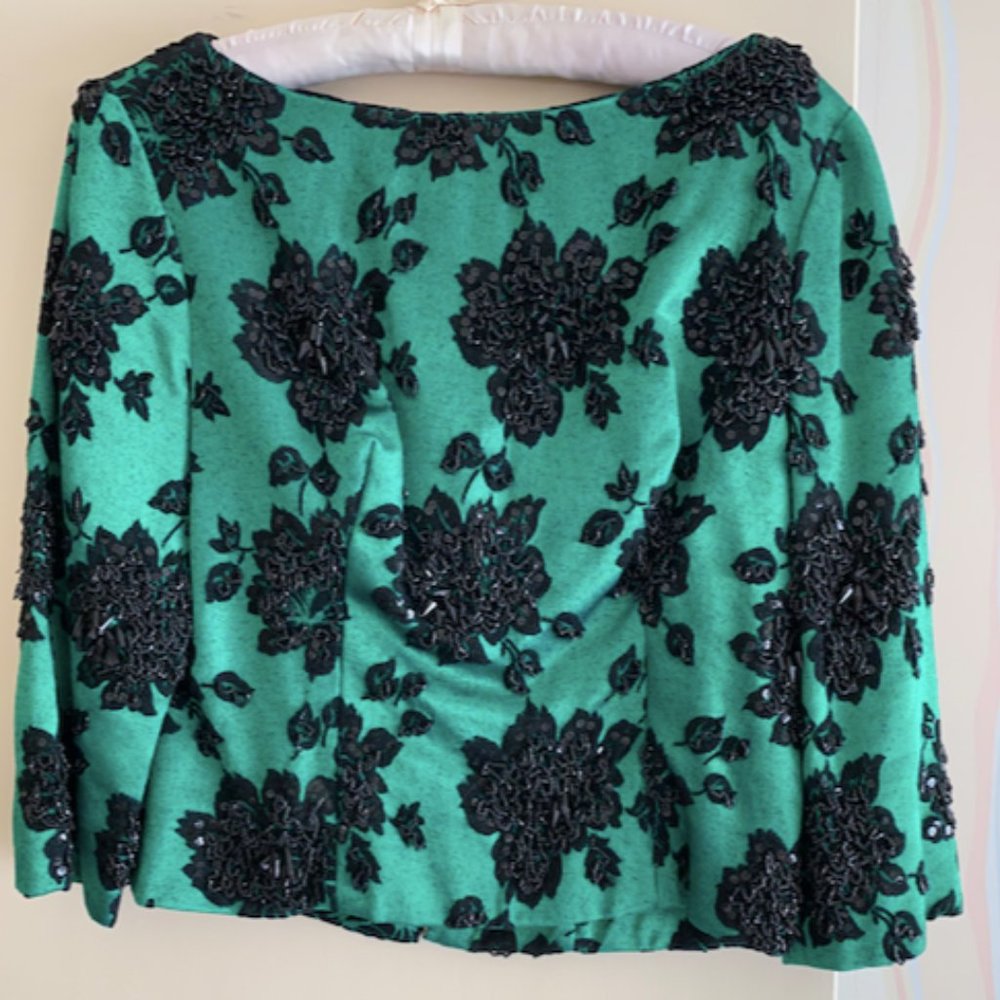 vintage beaded top